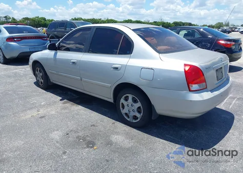 2002 Hyundai Elantra Gls z USA, uszkodzony, nr VIN KMHDN45DX2U310539